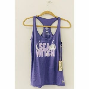 NWT Raw Threads Sea Witch Racer Liberty Purple